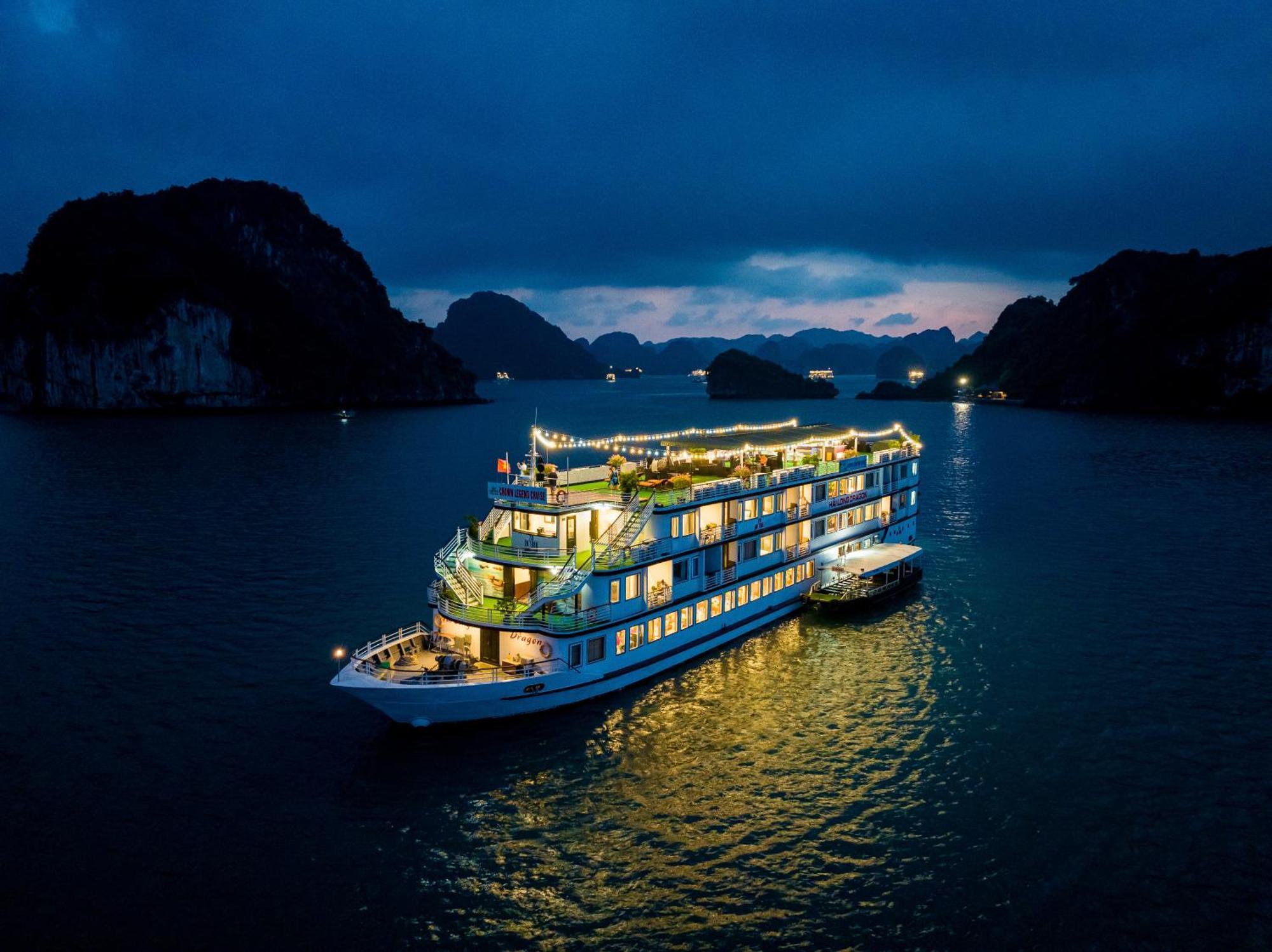 下龍 Dragon Crown Legend Cruise酒店 外观 照片
